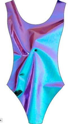 Iridescent Leotard (Blue/ Purple)